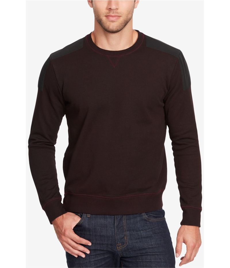 William Rast Mens Hal Colorblocked Sweatshirt