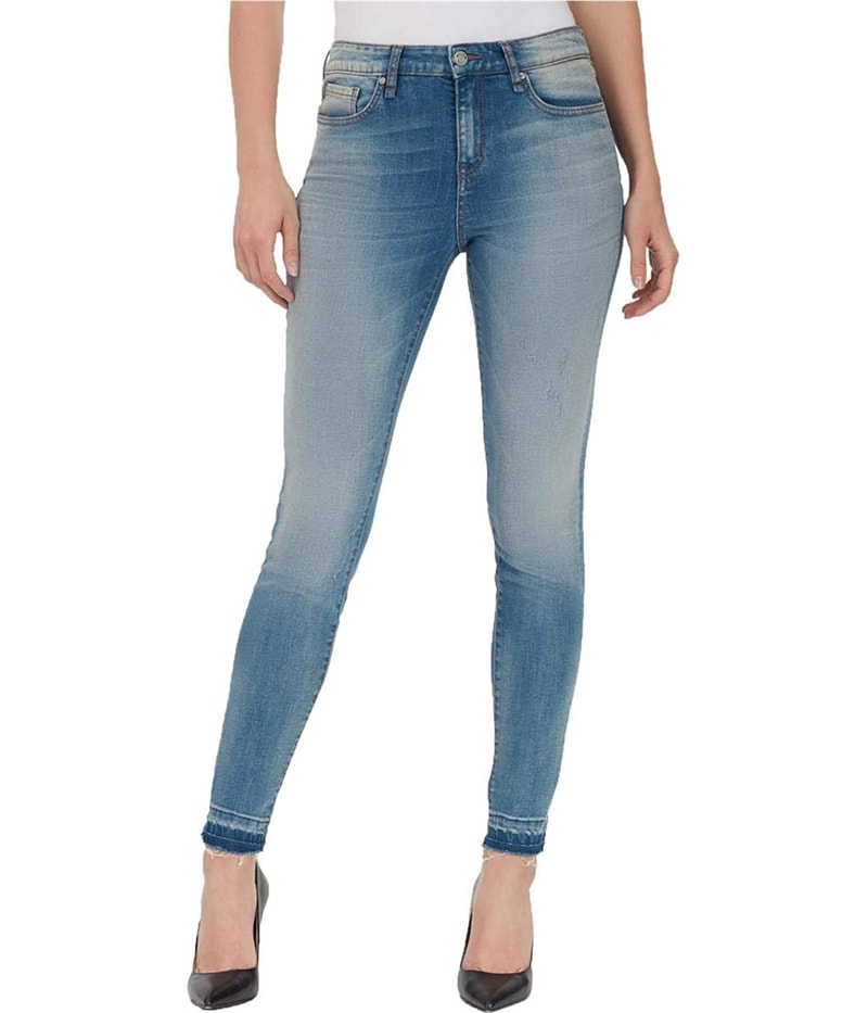 William Rast Womens Mid-Rise Tapered Skinny Jeans