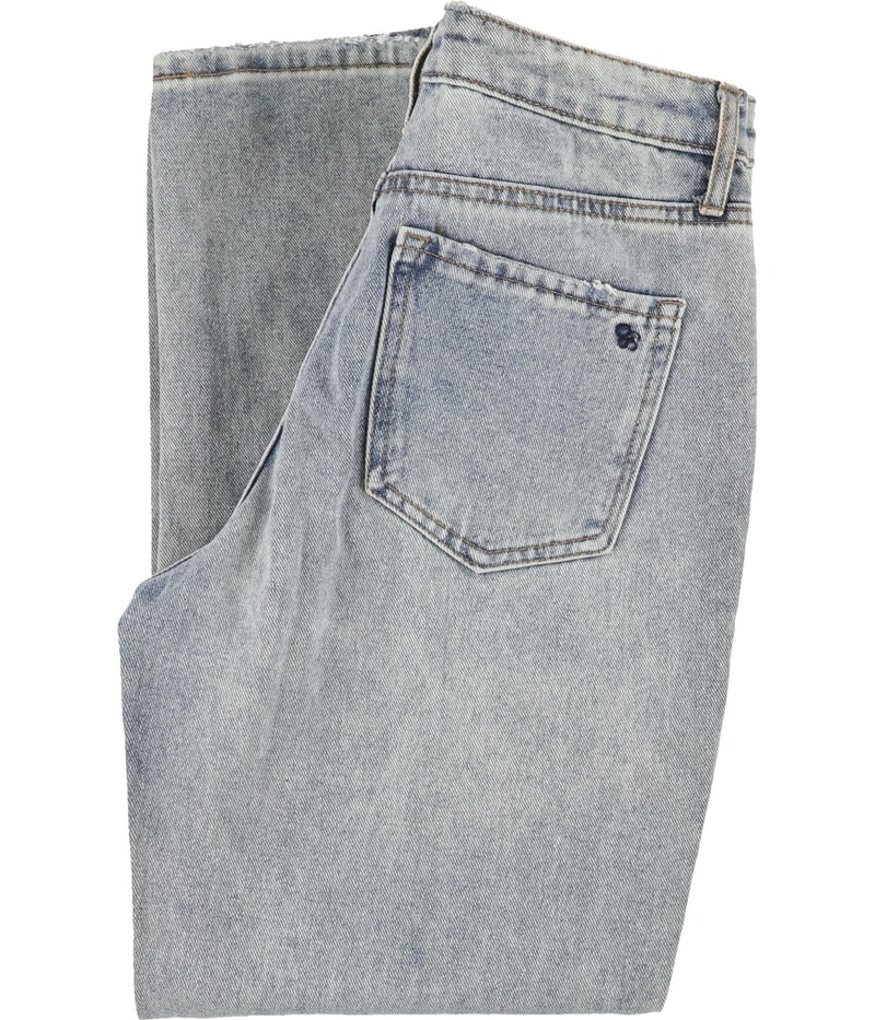 Jessica Simpson Womens Distressed Regular Straight Leg Jeans