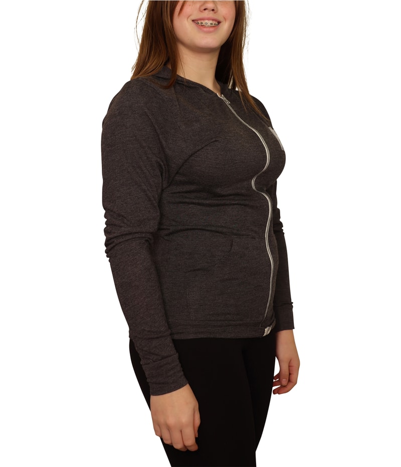 UFC Womens Distressed Logo Hoodie Sweatshirt