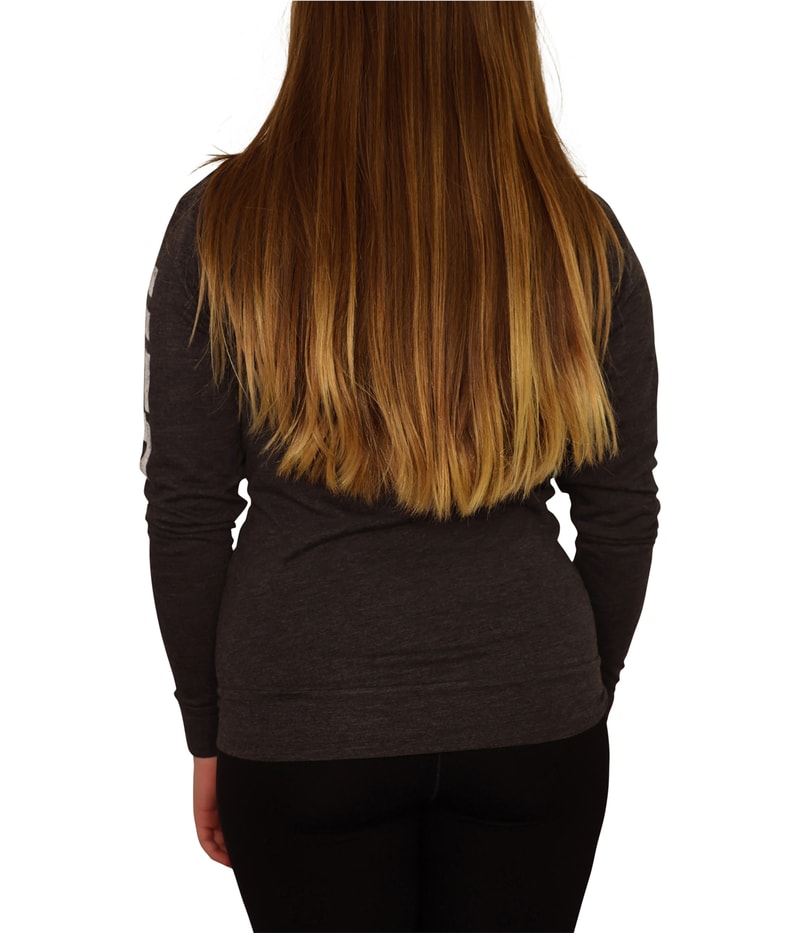 UFC Womens Distressed Logo Hoodie Sweatshirt