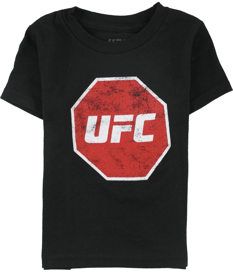 UFC Boys Distressed Logo Graphic T-Shirt