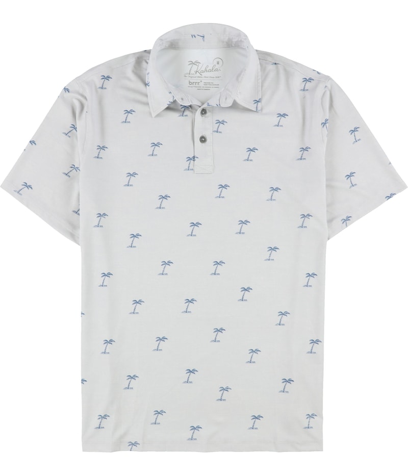 Kahala Mens Palms Performance Polo Shirt