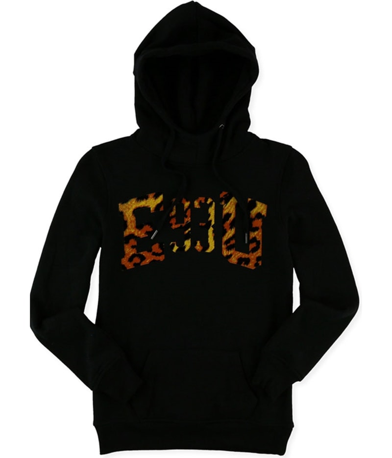 Ecko Unltd. Womens Leopard Pullover Hoodie Sweatshirt