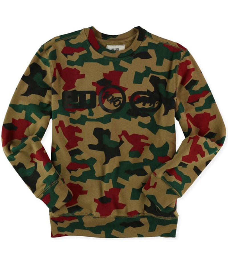 Ecko Unltd. Mens Camo Logos Sweatshirt
