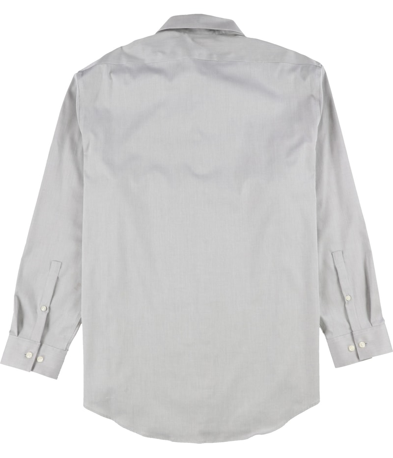 Calvin Klein Mens Steel Plus Button Down Dress Shirt