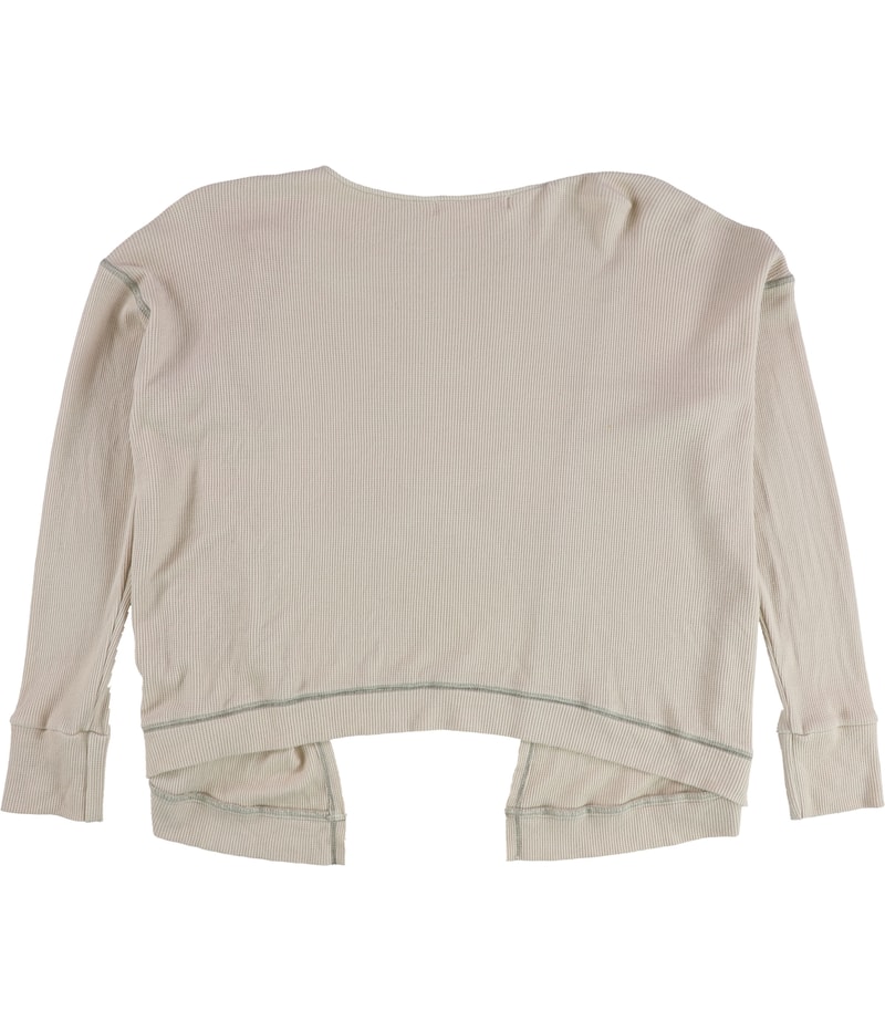 Project Social T Womens Thermal Cardigan Blouse, view 2