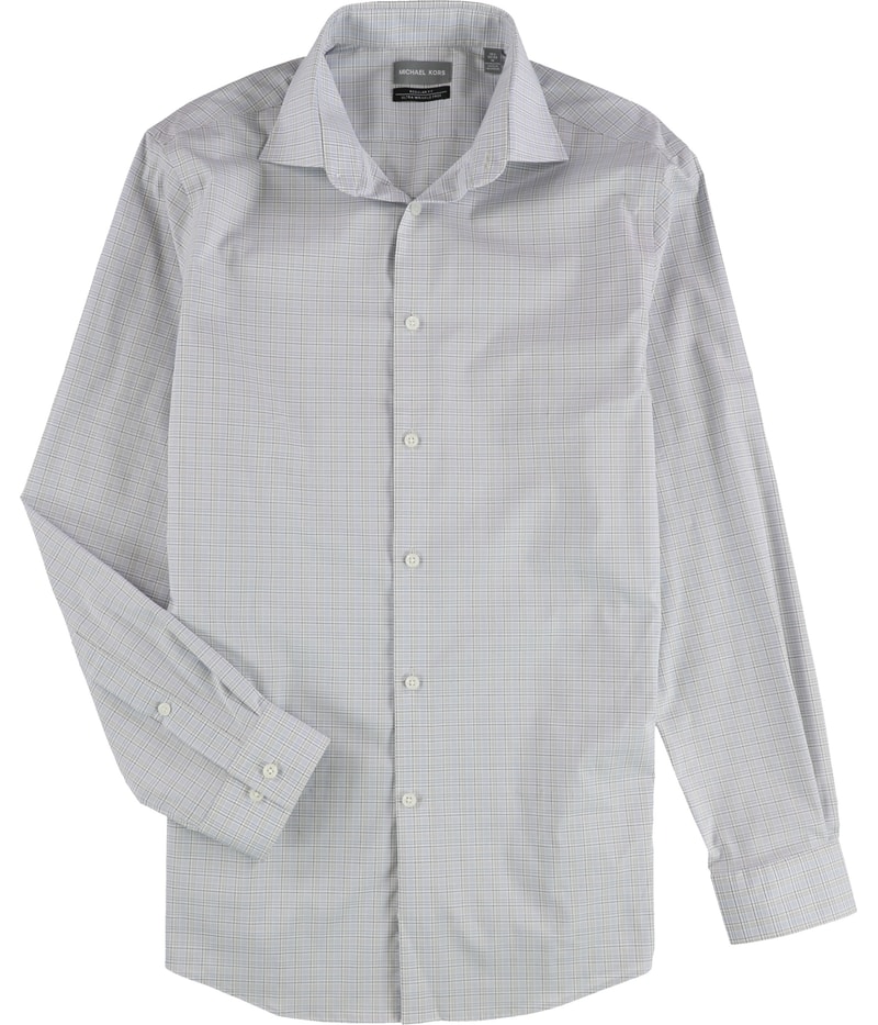 Michael Kors Mens Passport Collection Button Down Dress Shirt