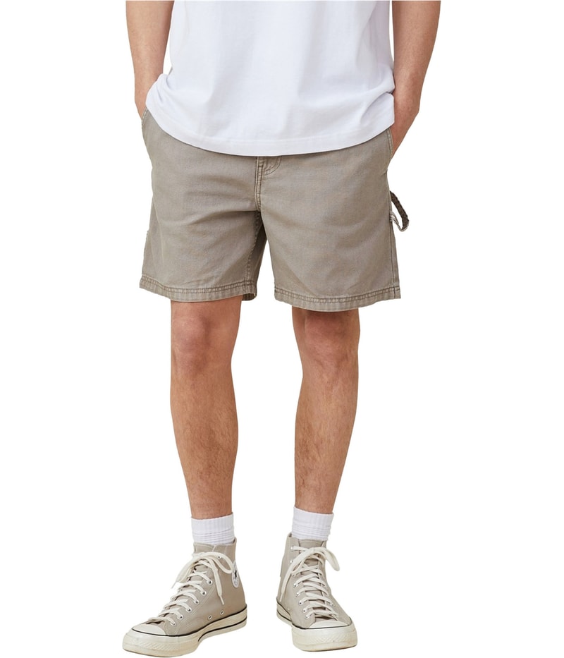 Cotton On Mens Carpenter Washed Casual Chino Shorts
