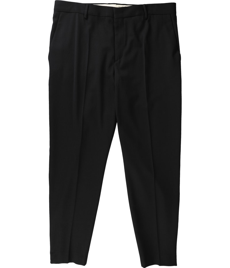 McQ Mens Standard Straight Leg Cropped Casual Pants