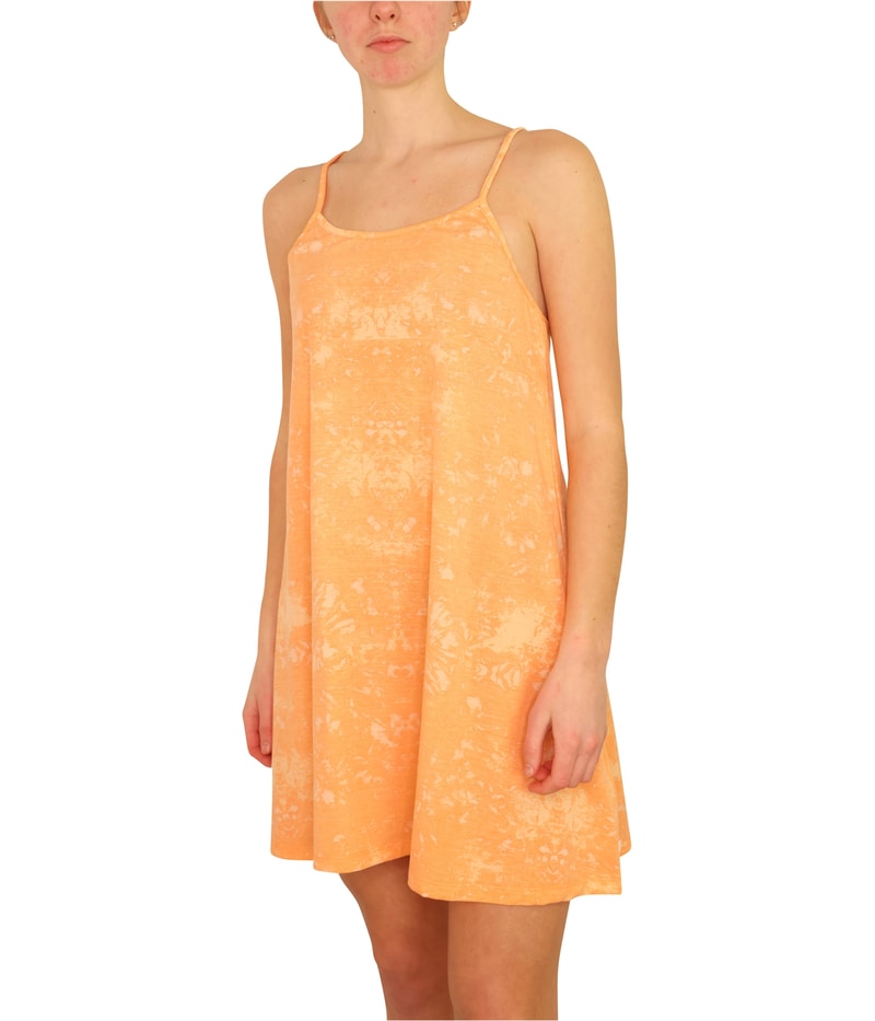 Hurley Womens Flowy Tank Dress in Orange, image 5 of 5