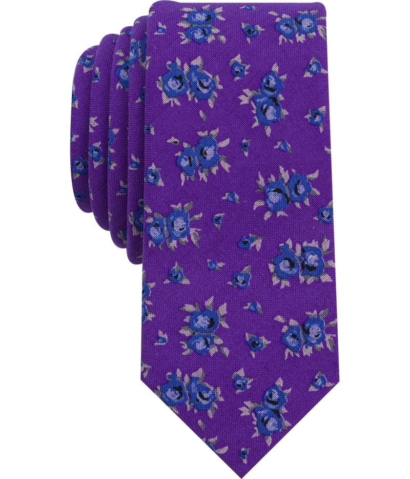 bar III Mens Floral Self-tied Necktie
