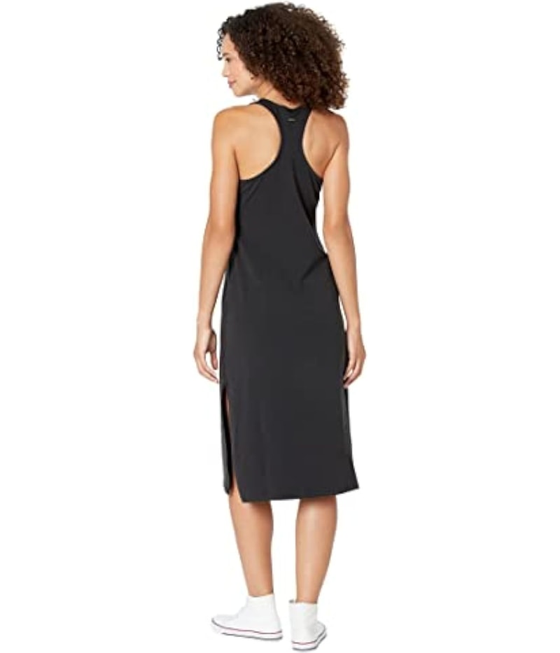 Hurley Womens Alexa Midi Dress in Black, view 3