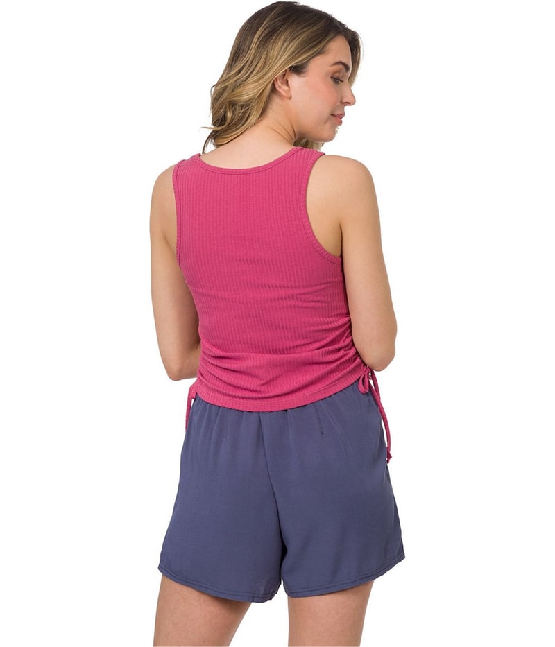 Hurley Womens Flower Chain Tank Top in Pink, image 2 of 2