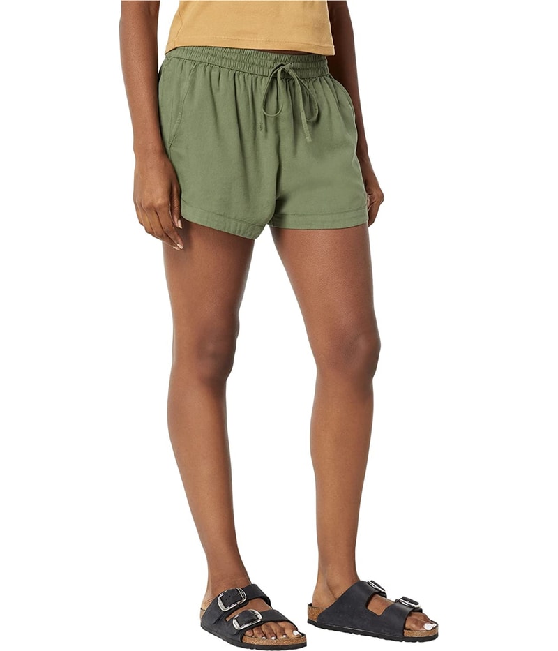 Hurley Womens Cindy Twill Casual Walking Shorts