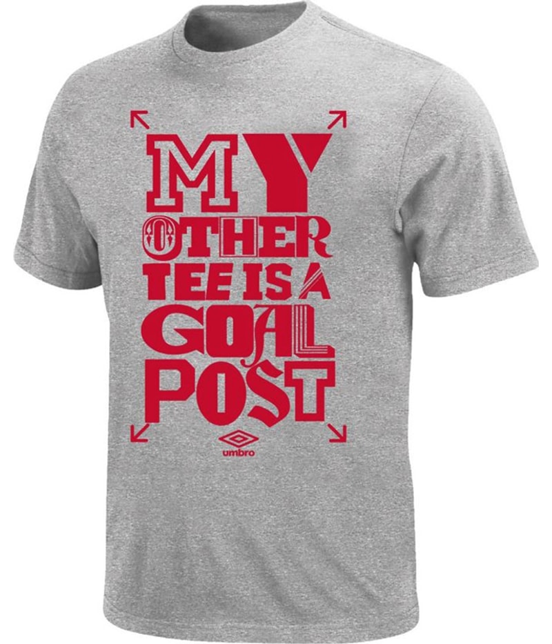 Umbro Boys Goal Post Graphic T-Shirt