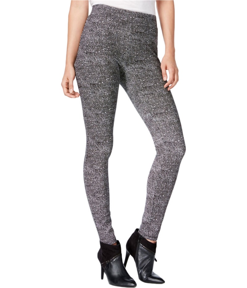 bar III Womens Printed Tapered Leggings Casual Pants