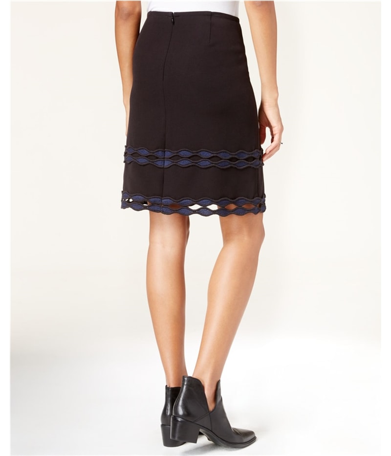 maison Jules Womens Cutout A-line Skirt