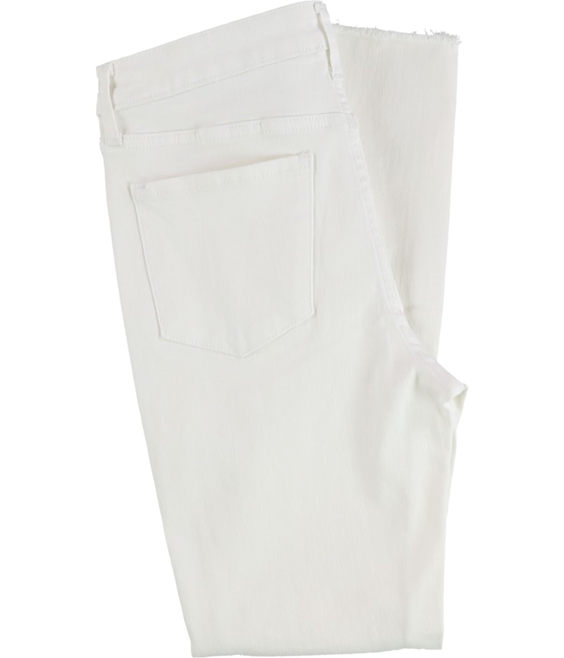 Articles of Society Womens Heather High Rise Straight Leg Regular Cropped Jeans