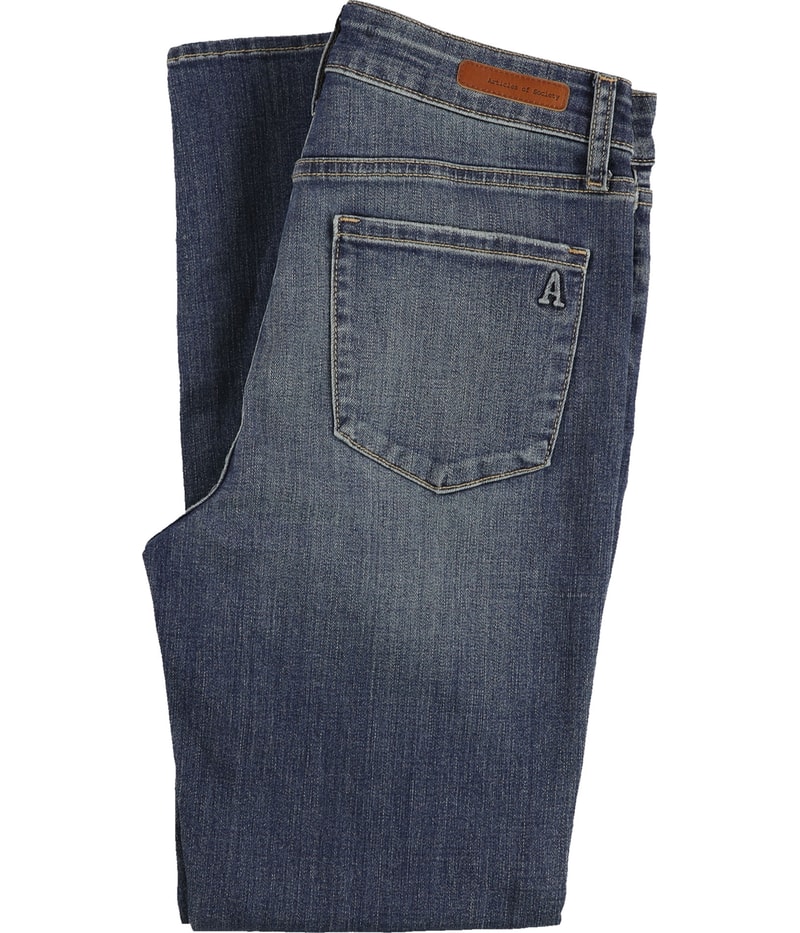 Articles of Society Womens Heather Tapered Skinny Jeans