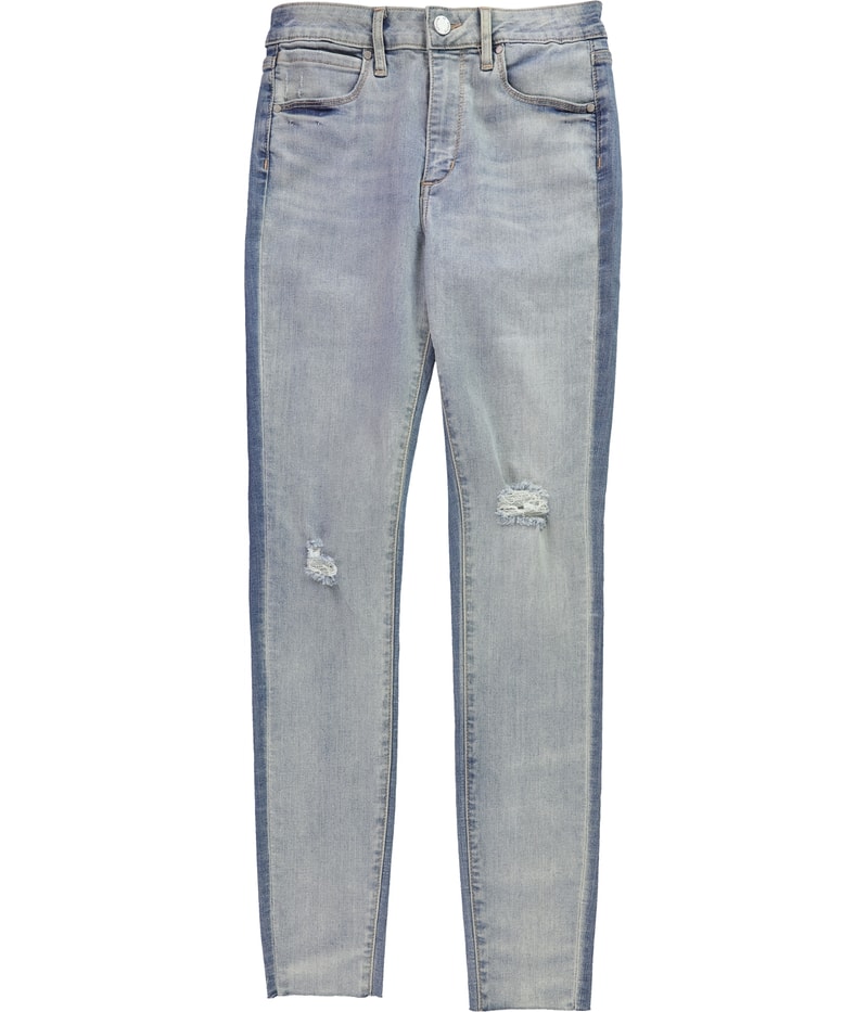 Articles of Society Womens Hilary Distressed Tapered Skinny Jeans