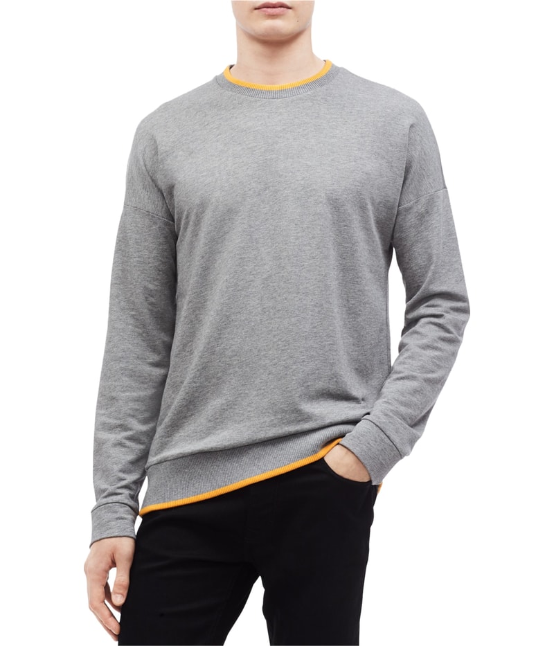 Calvin Klein Mens Tipped Sweatshirt
