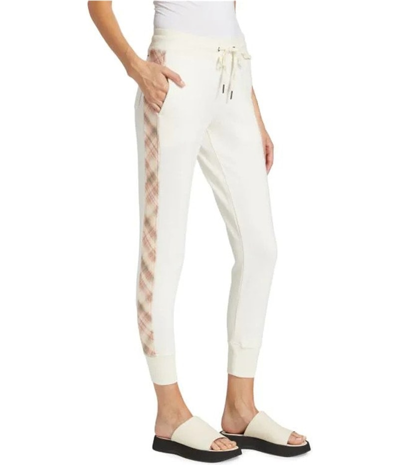 n:philanthropy Womens Plaid Barkley Tapered Relaxed Sweatpants Athletic Pants