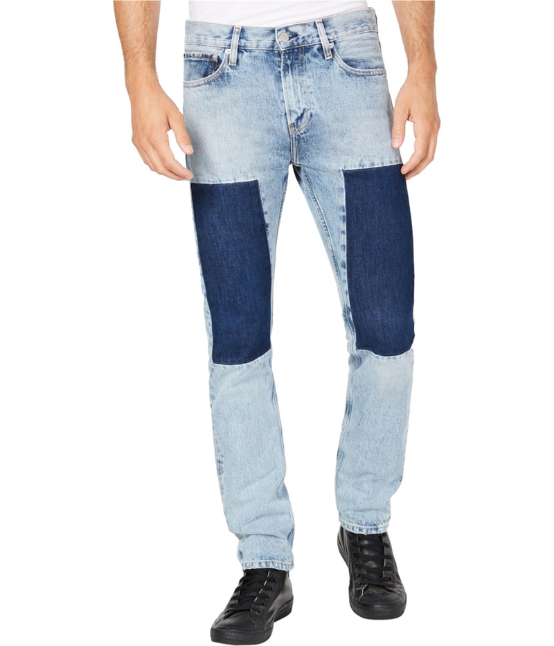 Calvin Klein Mens Tash Tapered Slim Jeans