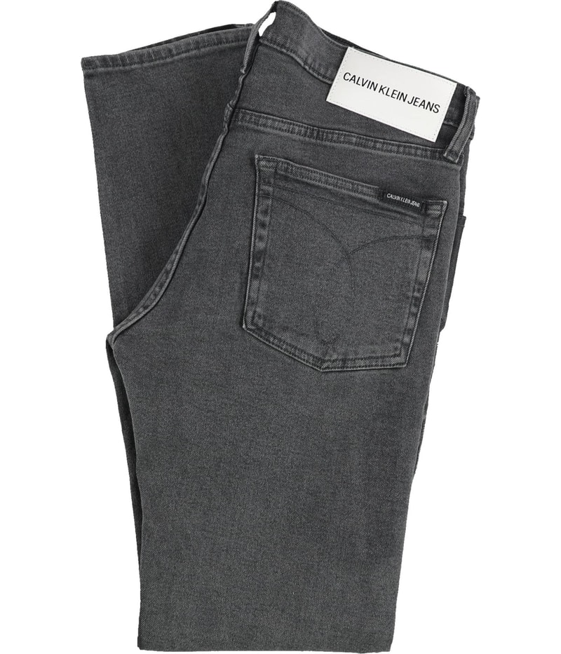 Calvin Klein Mens Side Stripe Tapered Slim Jeans