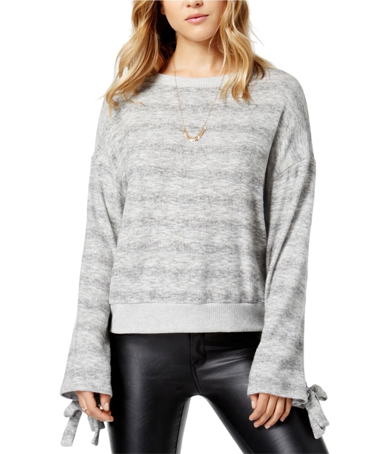 Project Social T Womens Tie-Cuff Sweatshirt