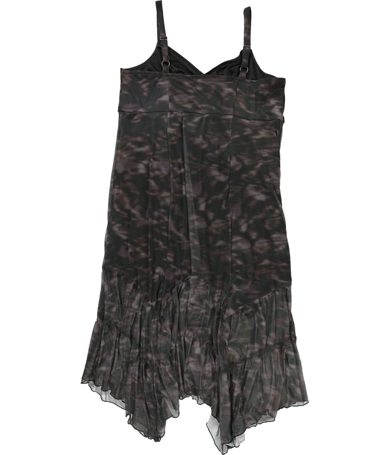 TORRID Womens Tiered Mesh Maxi Dress