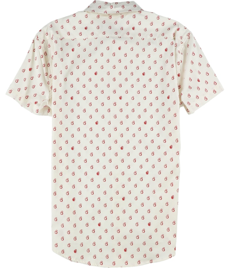 CRWTH Womens Fruit Print Button Up Shirt