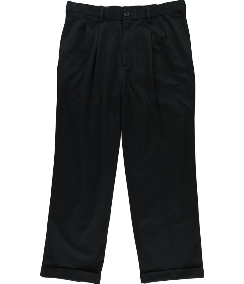 Dockers Mens Denim Straight Leg Relaxed Khakis Casual Pants