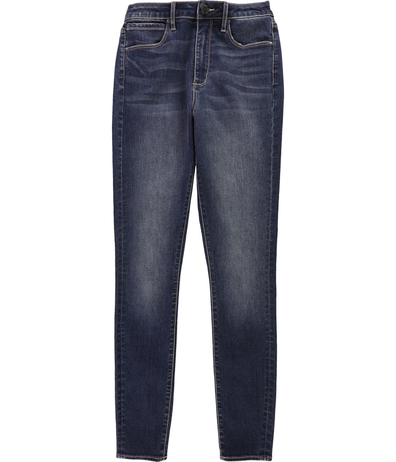 Articles of Society Womens High Rise Tapered Skinny Jeans