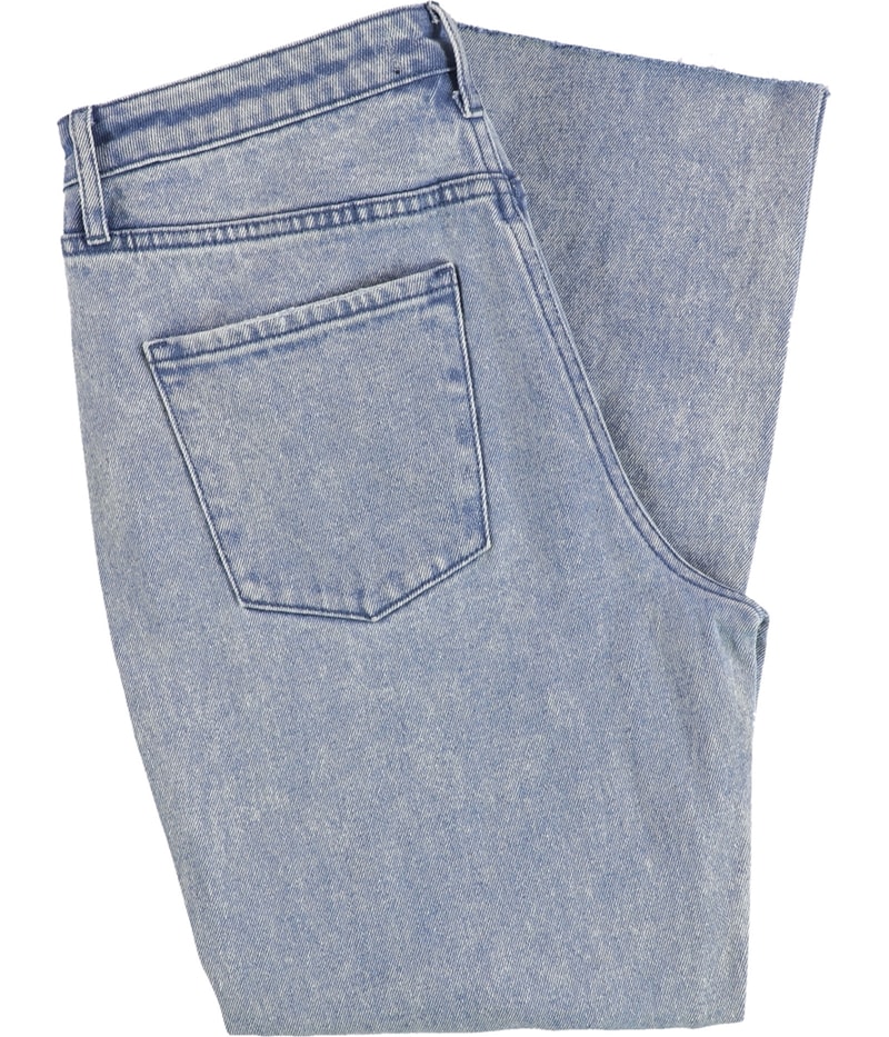 Articles of Society Womens Kate Straight Leg Regular Cropped Jeans
