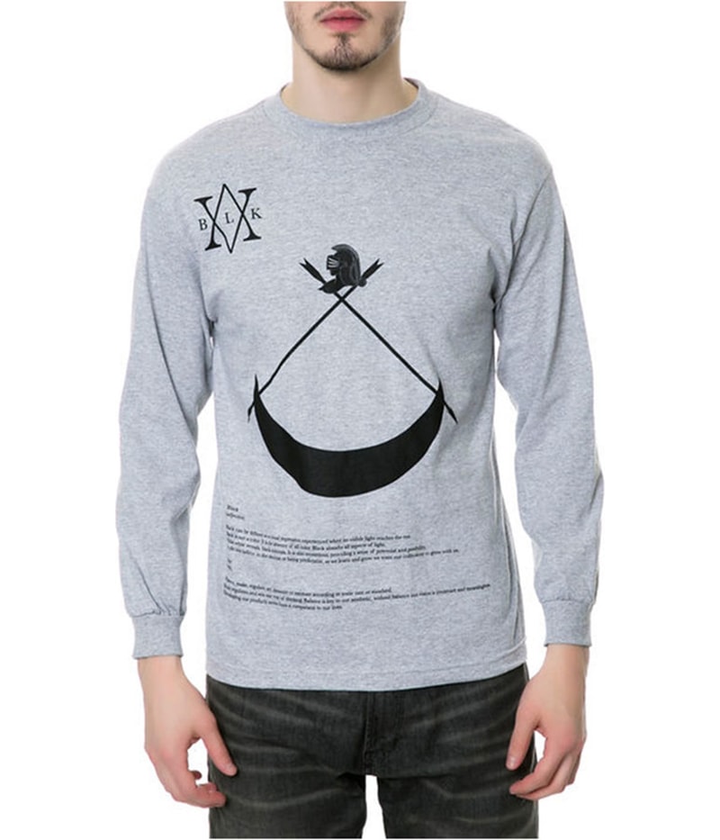 Black Scale Mens The Definition LS Graphic T-Shirt