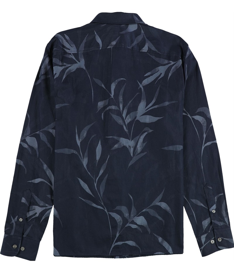 Perry Ellis Mens Floral Button Up Shirt