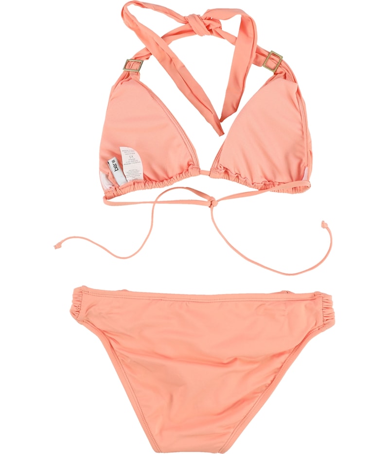 bar III Womens Halter Triangle 2 Piece Bikini