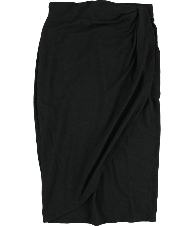 bar III Womens Draped Wrap Skirt