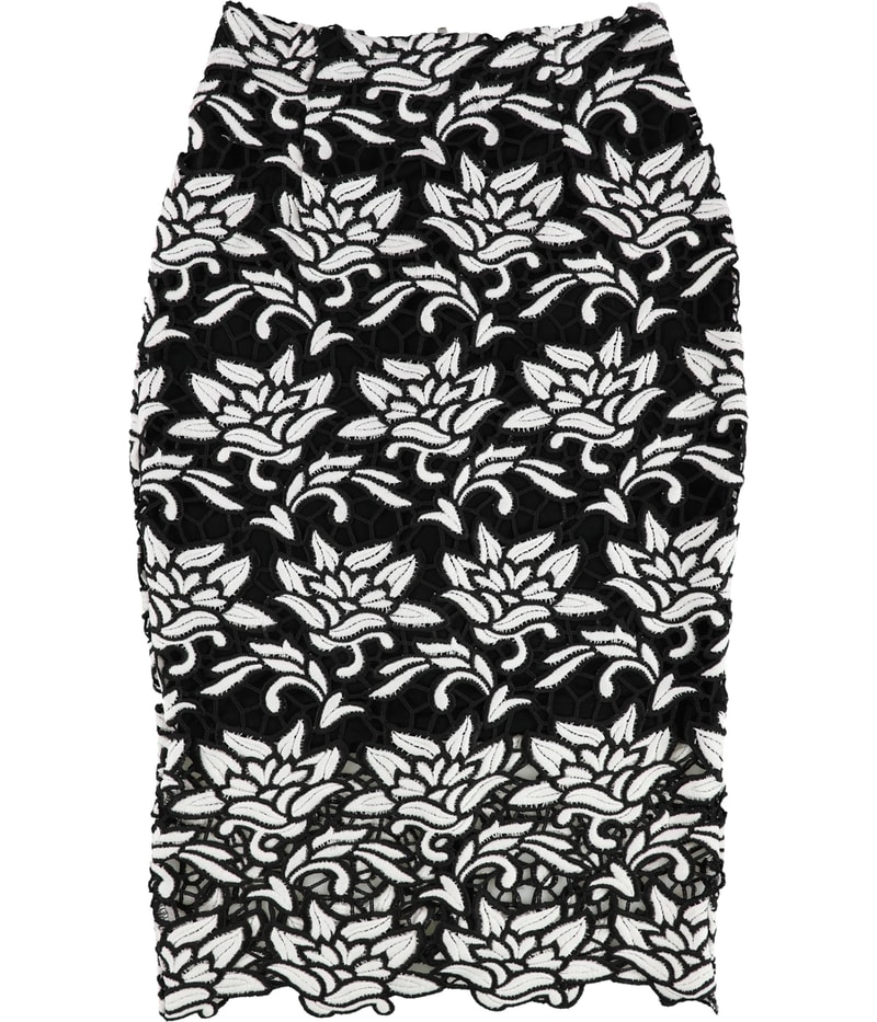 bar III Womens Lace Pencil Skirt