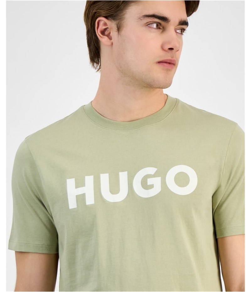 Hugo Boss Mens Crew Neck Graphic T-Shirt