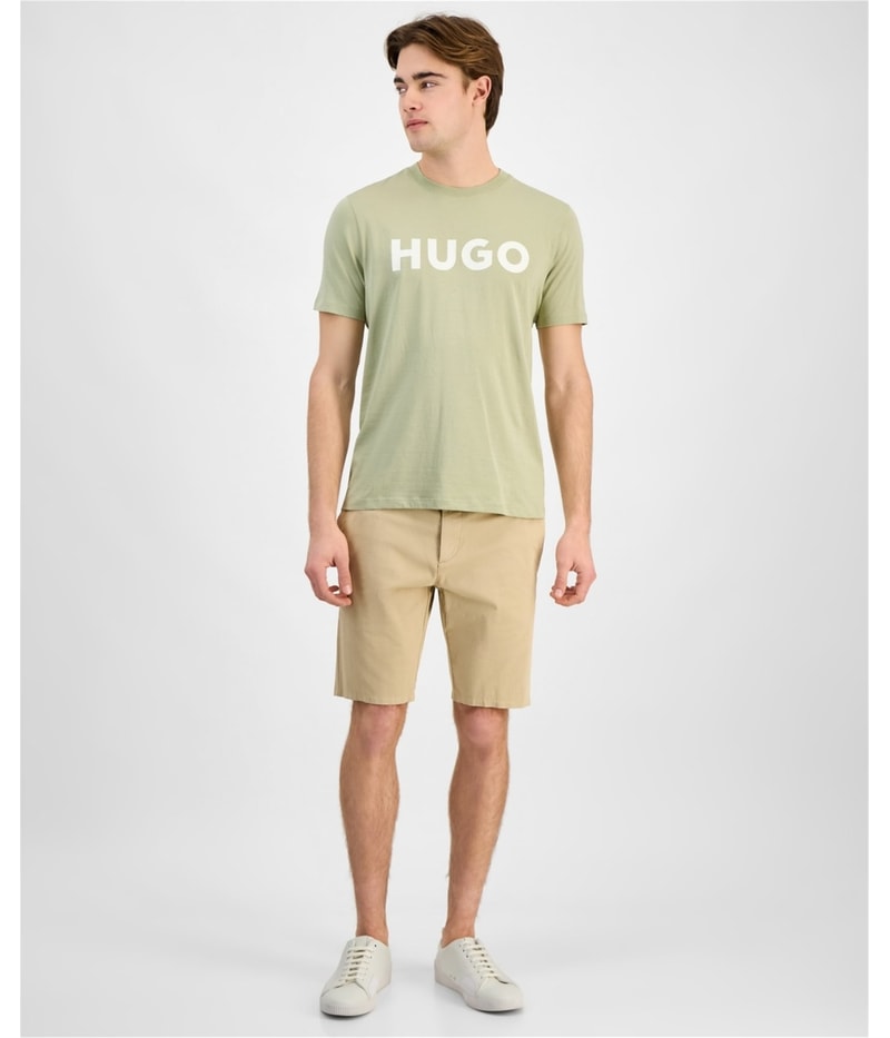 Hugo Boss Mens Crew Neck Graphic T-Shirt