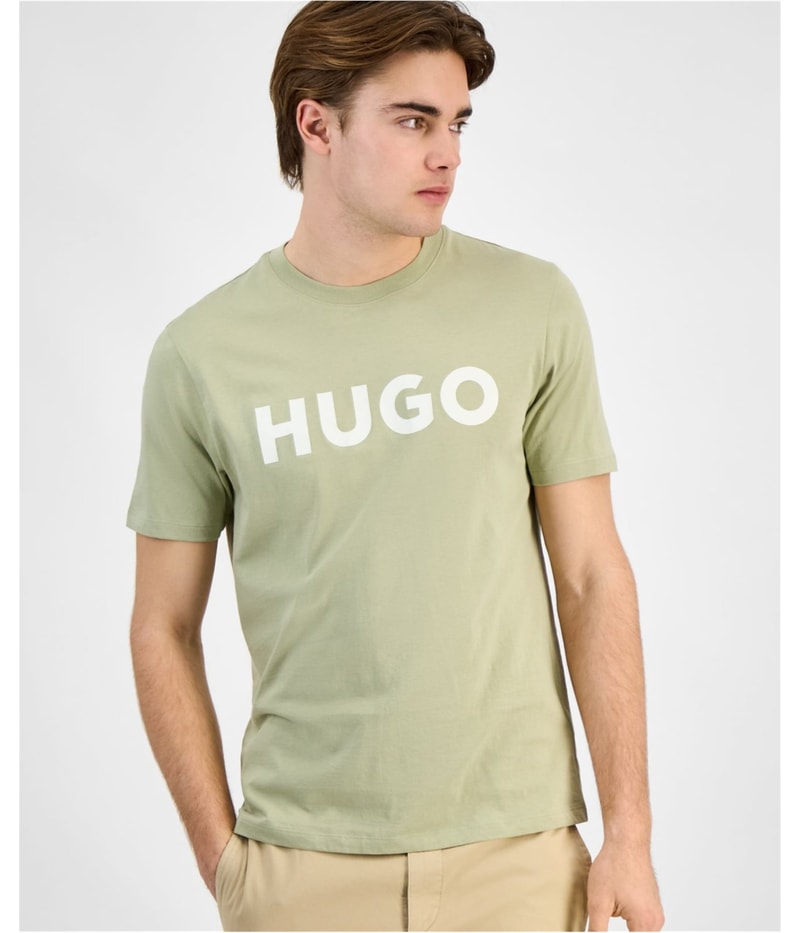 Hugo Boss Mens Crew Neck Graphic T-Shirt