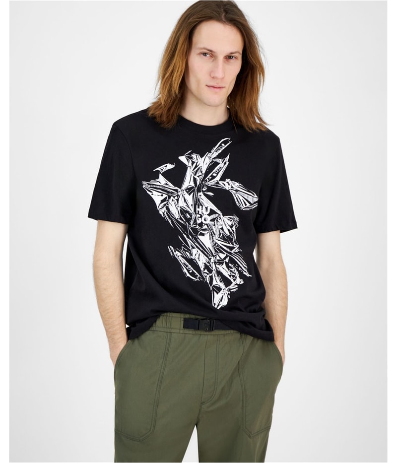 Hugo Boss Mens Diakromio Graphic T-Shirt