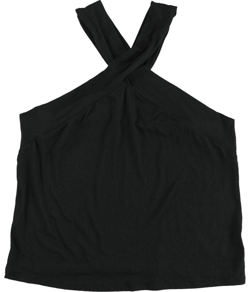Project Social T Womens Twisted Halter Top Shirt