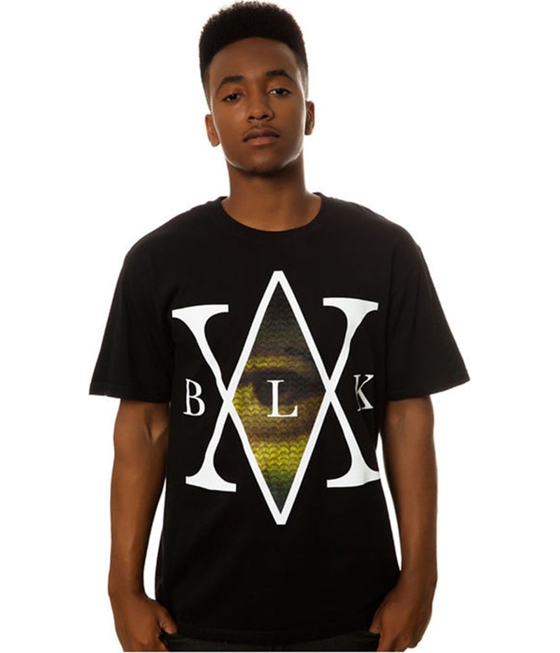Black Scale Mens The Mona’s Traditional Interlock Graphic T-Shirt