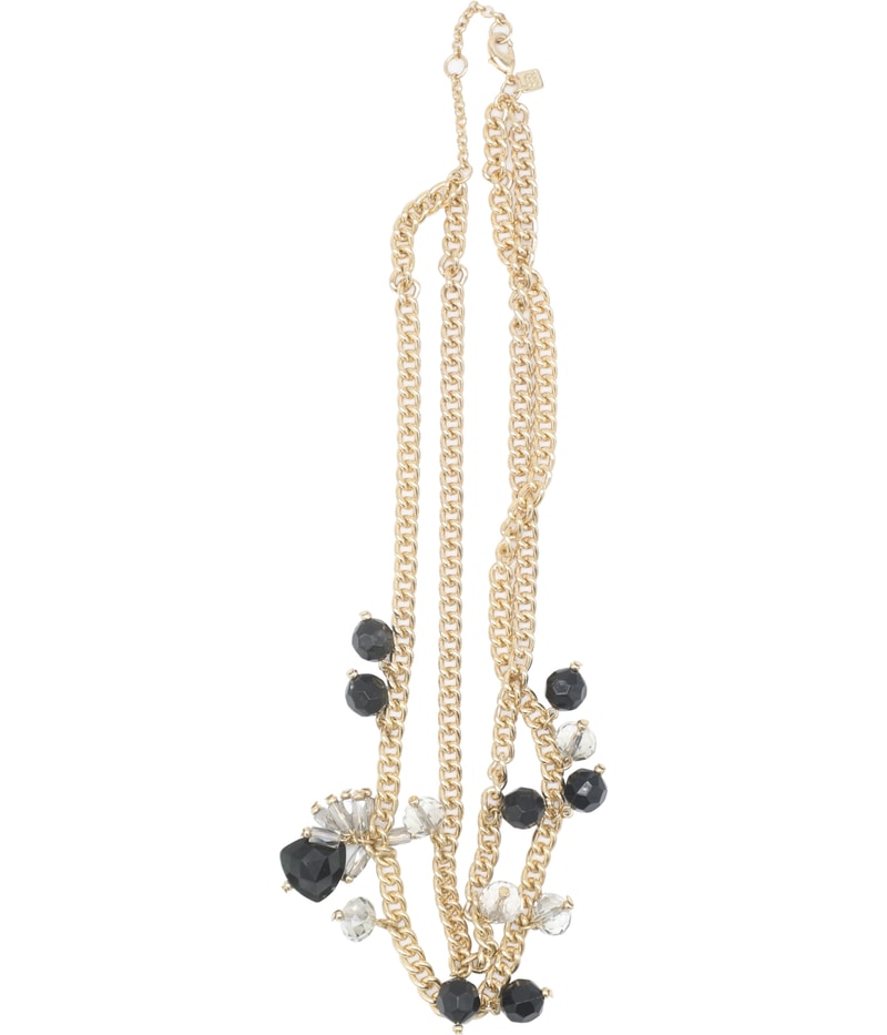 Banana Republic Womens Beaded Chain Necklace, view 2