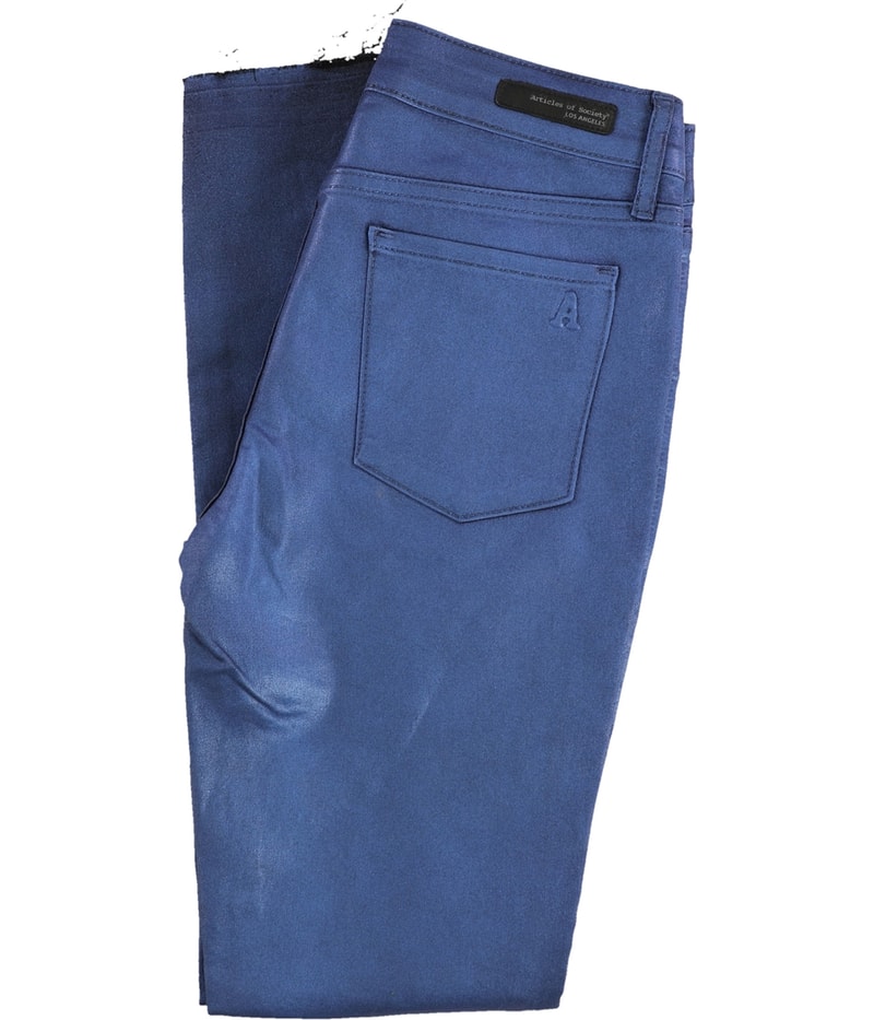 Articles of Society Womens Sarah Release Hem Tapered Skinny Jeans