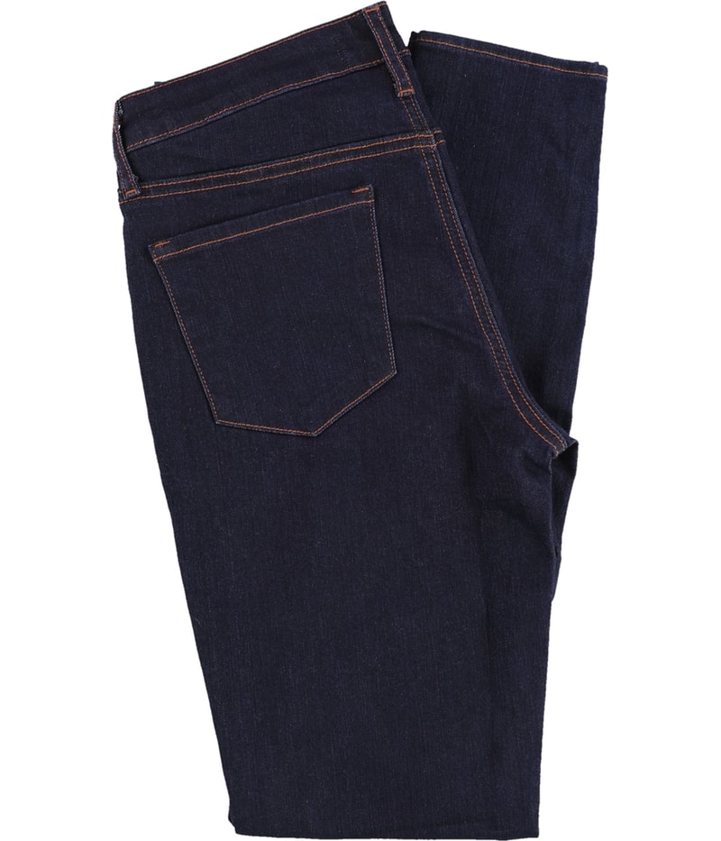 Articles of Society Womens Contrast Stitch Tapered Skinny Jeans