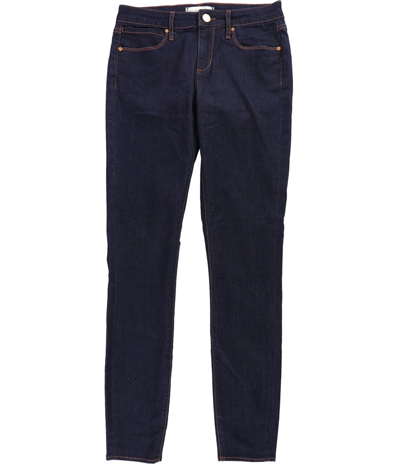 Articles of Society Womens Contrast Stitch Tapered Skinny Jeans